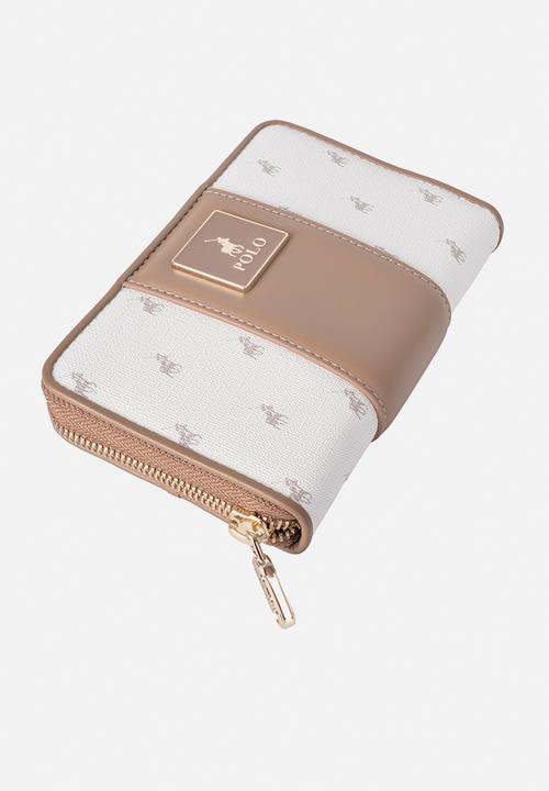 POLO - Kensington Medium Zip Around Purse - Beige