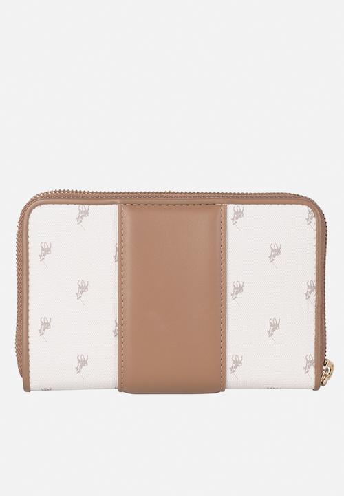 POLO - Kensington Medium Zip Around Purse - Beige