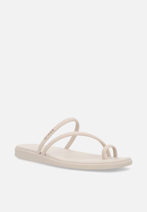 Crocs - Miami Toe Loop Sandal - Cocoa Cream
