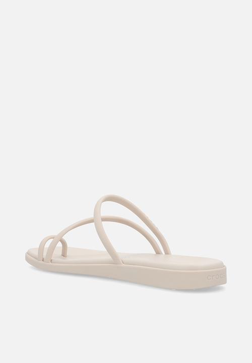 Crocs - Miami Toe Loop Sandal - Cocoa Cream