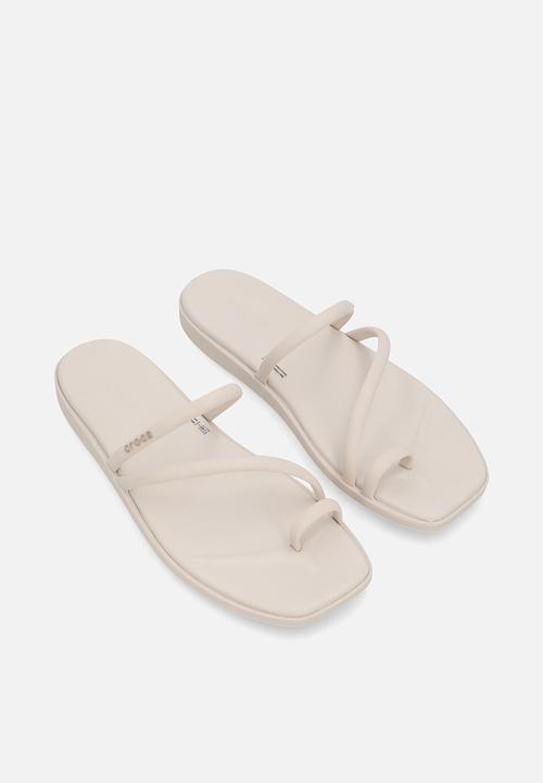 Crocs - Miami Toe Loop Sandal - Cocoa Cream