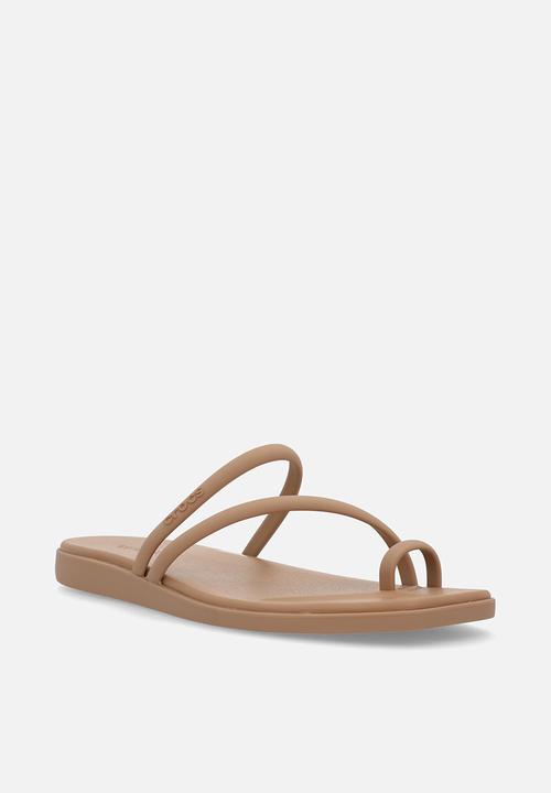 Crocs - Miami Toe Loop Sandal - Milk Chocolate
