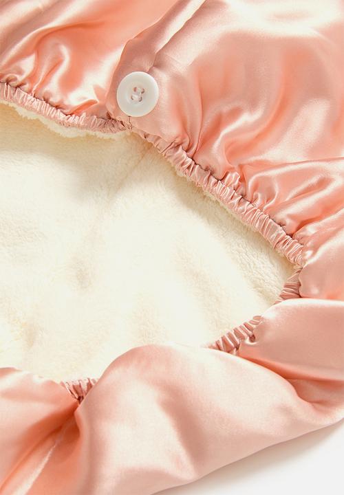 Glam Beauty - Microfiber Hair Towel - Soft Pink
