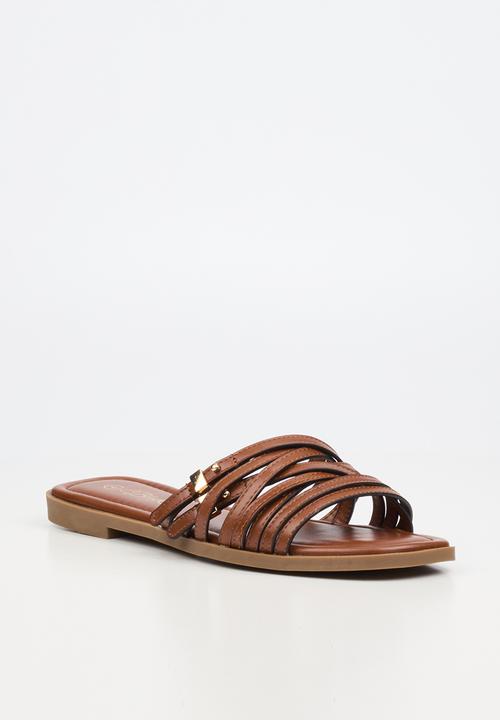 Miss Black - Rune 1 strappy sandal - tan