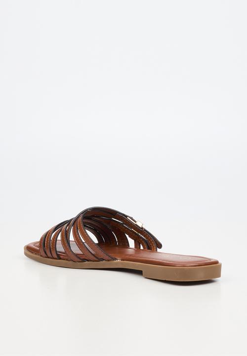 Miss Black - Rune 1 strappy sandal - tan