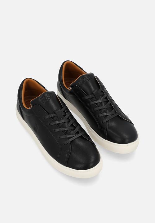 POLO - Leather classic sneaker - black