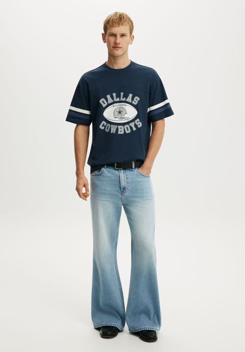 Cotton On - Everyday Fit Nfl T-Shirt-Lcn Dal Auto Navy / Dallas Cowboys