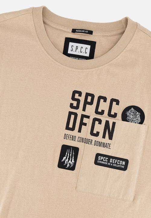 S.P.C.C - DEFCON Odyssey Tee - Stone