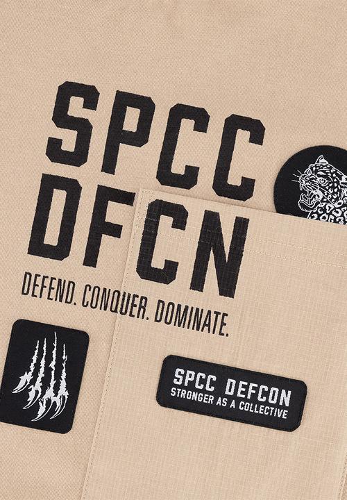 S.P.C.C - DEFCON Odyssey Tee - Stone