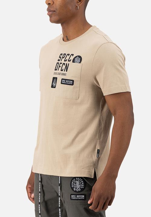 S.P.C.C - DEFCON Odyssey Tee - Stone