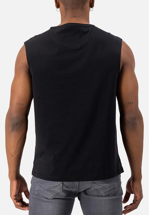 S.P.C.C - Enzo Sleeveless Tee - Black