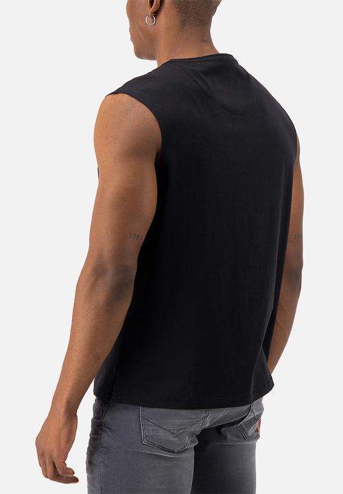 S.P.C.C - Enzo Sleeveless Tee - Black