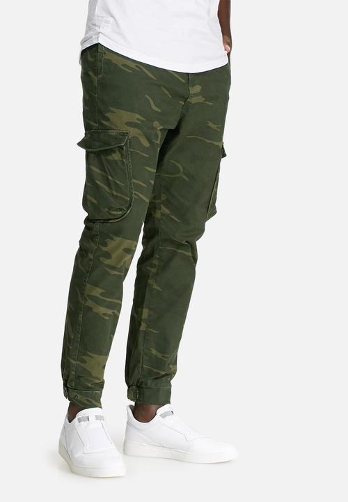 S.P.C.C - Camo slim utility pants