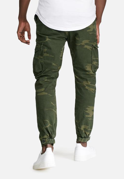 S.P.C.C - Camo slim utility pants
