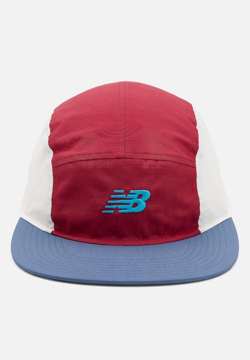 New Balance  - 47 Multi-Colored 5-Panel Cap - Podium Red