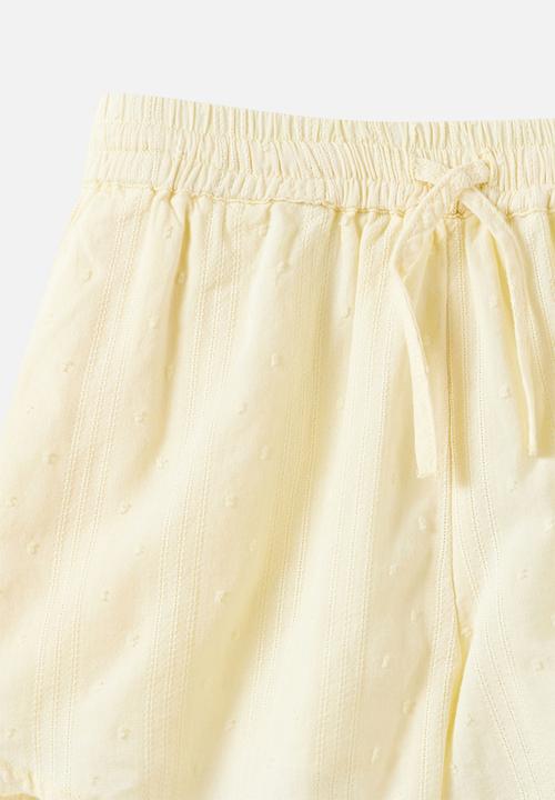Cotton On - Gigi Woven Short -  Butter Yellow