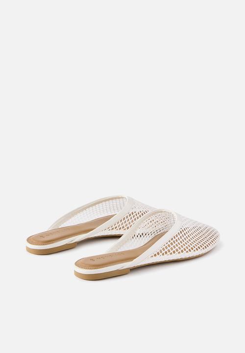 Cotton On - Slipper mule - white mesh