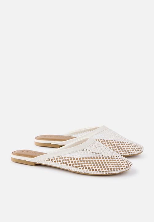 Cotton On - Slipper mule - white mesh