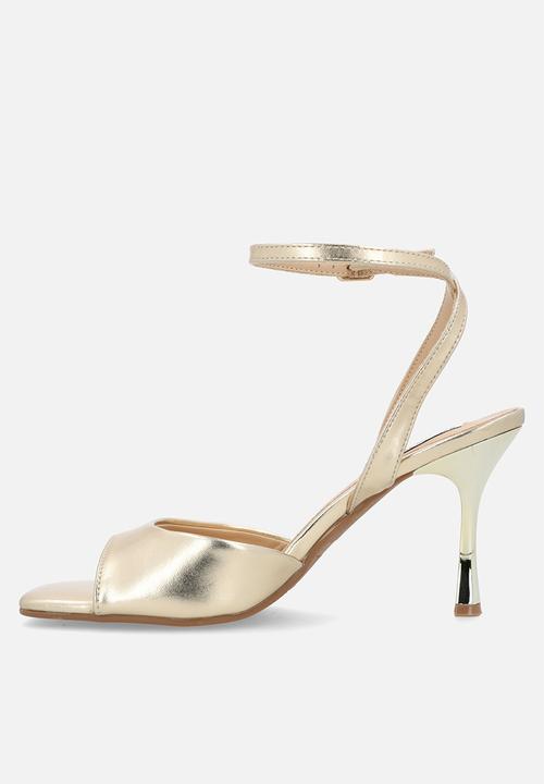 Madison® - Gretta open toe ankle strap - gold