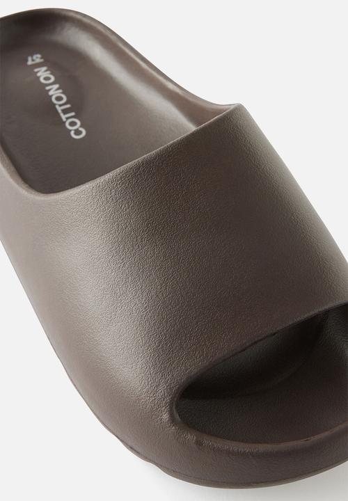 Cotton On - Cabana Slide - chocolate
