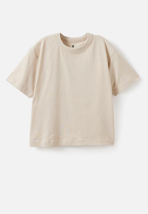 Cotton On - 3 Pack Short Sleeve Essential Tee - Camo/ Phantom/ Rainy Day
