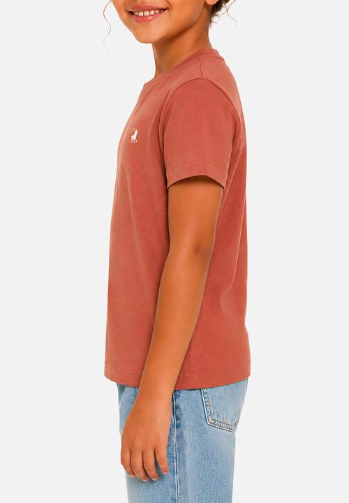 POLO - Girls Kelly Ss Tee - Rosewood