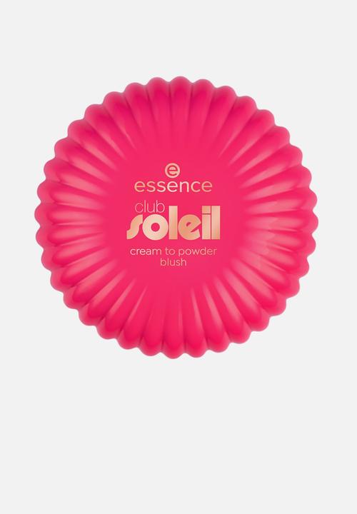 essence - club SOLEIL cream to powder blush - 01 Guava Sunset