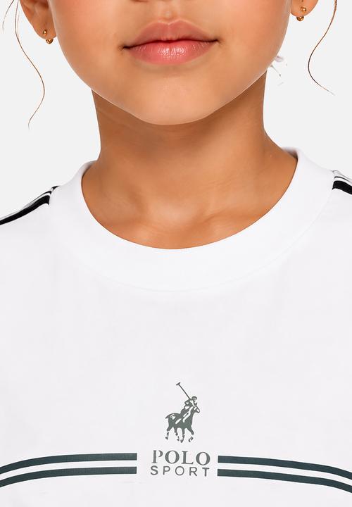 POLO - Girls Jamie Sport Ss Dress - White
