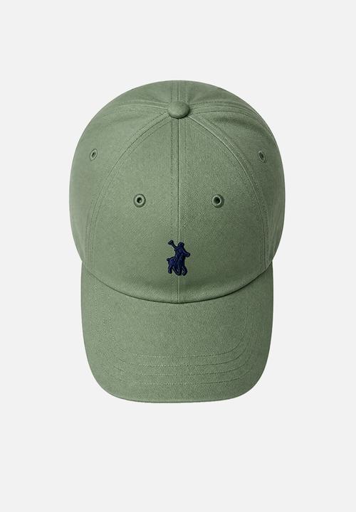 POLO - 6 Panel Structured Peak  - Green