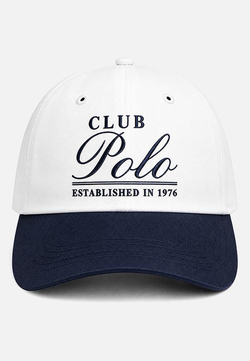 POLO - 5 Panel Club Polo Structured Peak - White