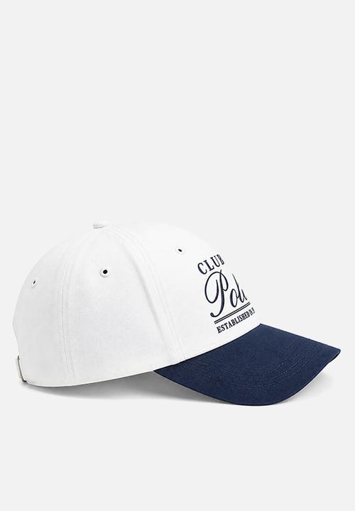 POLO - 5 Panel Club Polo Structured Peak - White