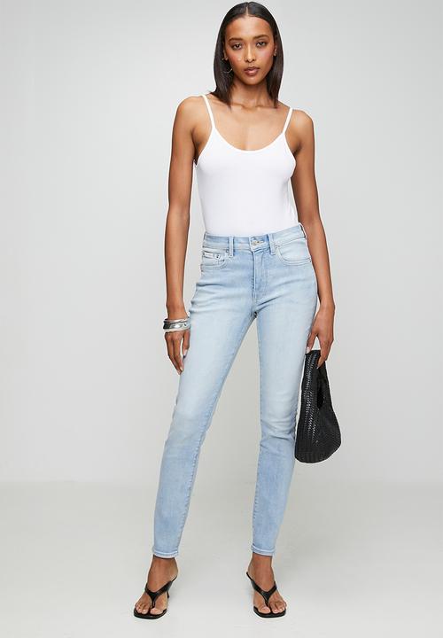 Calvin Klein - Mid rise skinny watercourse - watercourse