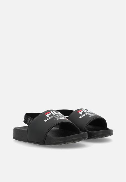 FILA - Sand slide-black/white/red