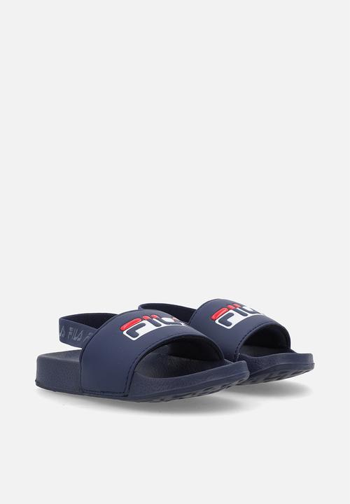 FILA - Ciao slide-navy/red/white