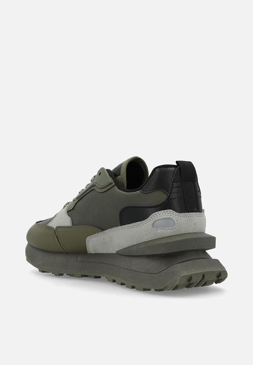 Pierre Cardin - Bruce casual lace up - Olive