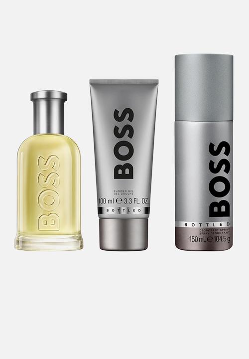 Hugo Boss Fragrances - Hugo Boss Bottled for Men Trio Gift Set Edt - 100ml
