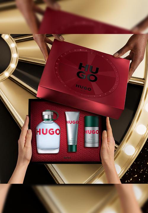 Hugo Boss Fragrances - Hugo Boss Hugo Man Trio Gift Set Edt - 125ml