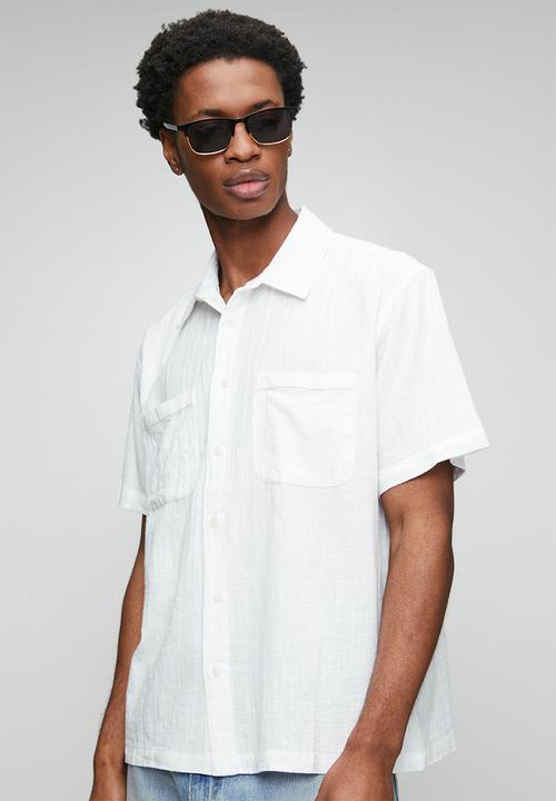 Only & Sons - Onscharles Ss Shirt - White