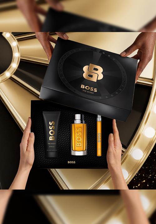 Hugo Boss Fragrances - Hugo Boss The Scent For Men Trio Gift Set Edt - 100ml