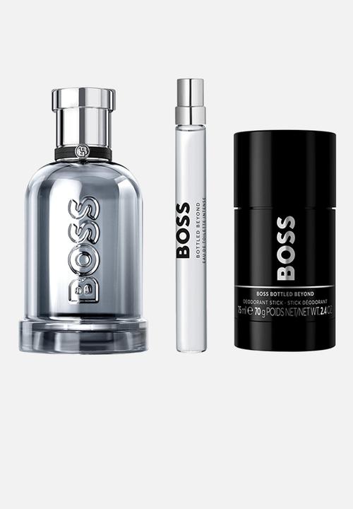 Hugo Boss Fragrances - Hugo Boss Bottle Beyond for Men Trio Gift Set Edt - 100ml