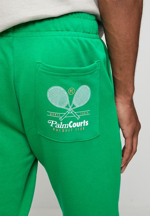 Only & Sons - Onsten Reg Sweat Shorts - Golf Green