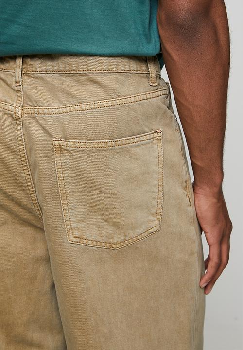 Only & Sons - Onsremi Wide Box Azg Color Dnm - Beige Denim