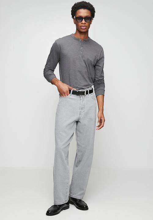 Only & Sons - Onsfade Loose Jax Box Tai Dnm - Light Grey Denim