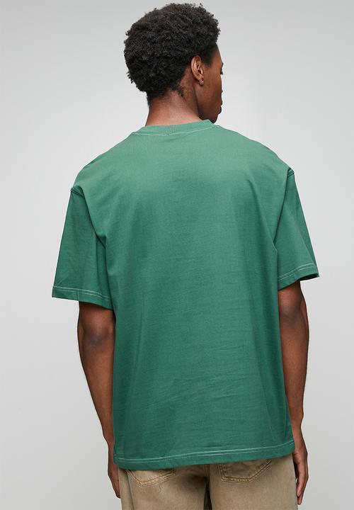 Only & Sons - Onslarry Life Ovz Ss Pkt Tee - Mallard Green