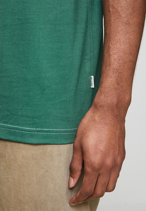 Only & Sons - Onslarry Life Ovz Ss Pkt Tee - Mallard Green