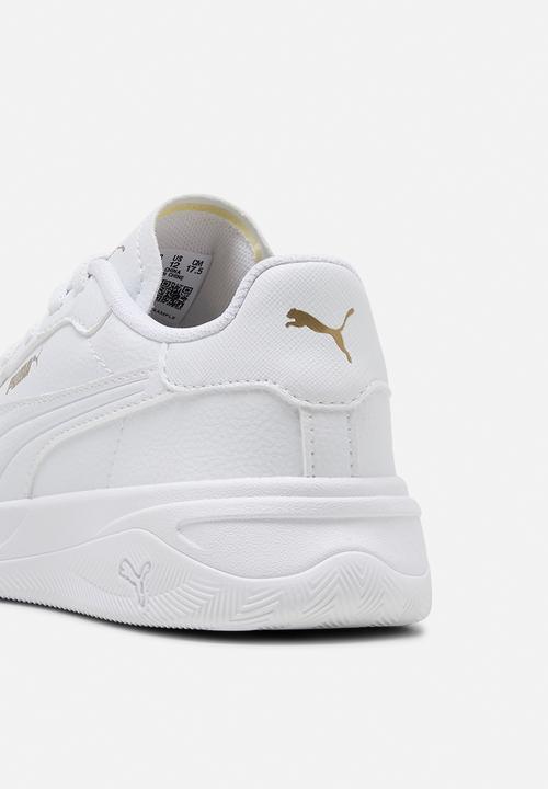 PUMA - Court Bae Ac Ps - Puma White-Puma White-Puma Gold