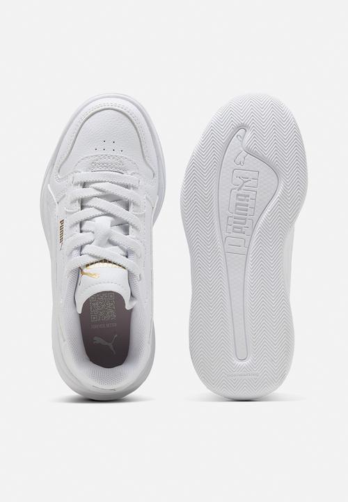 PUMA - Court Bae Ac Ps - Puma White-Puma White-Puma Gold