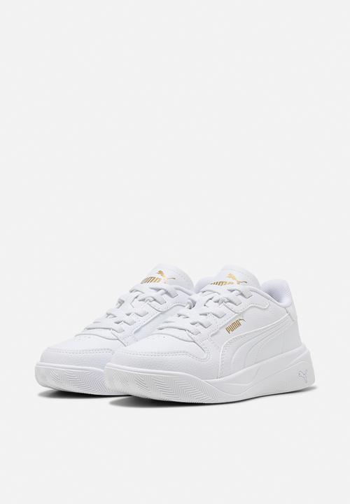 PUMA - Court Bae Ac Ps - Puma White-Puma White-Puma Gold