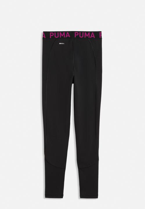 PUMA - Puma Strong Train Tights G - Puma Black-Fuchsia Glow