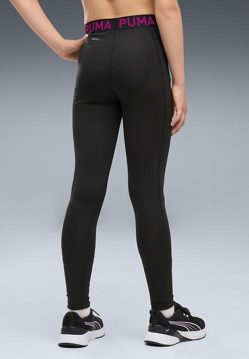 PUMA - Puma Strong Train Tights G - Puma Black-Fuchsia Glow